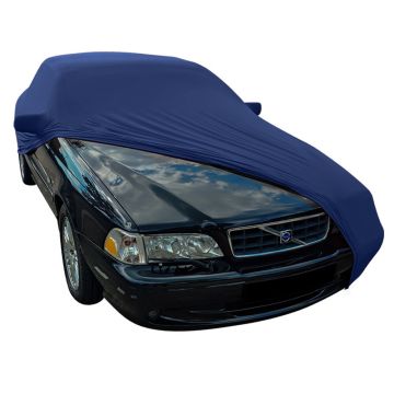 Volvo C70 I Convertible 1999-2005 - Indoor Car Cover - Mirror Pockets - Blue