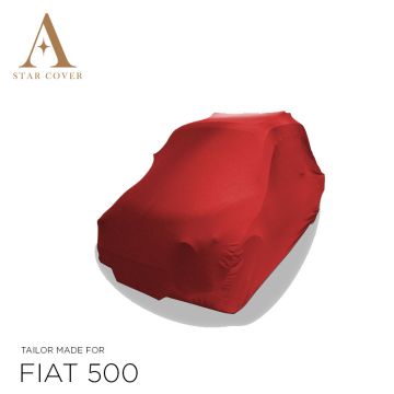 Fiat 500 - Indoor Car Cover - Red