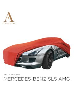 Mercedes-Benz SLS AMG Roadster Indoor Cover  - Red