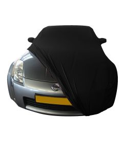 Nissan 350Z Roadster Indoor Car Cover - Mirror Pockets - Black