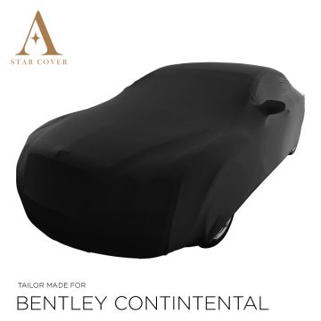 Bentley Continental GTC 2006-2012 Indoor Car Cover - Mirror Pockets - Black