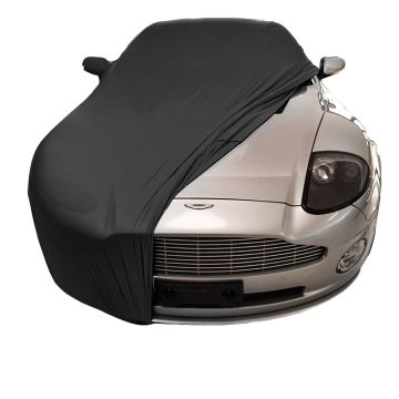 Aston Martin Vanquish Volante Indoor Cover - Mirror Pockets - Black