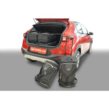 Kia Stonic (YB) 2017-present (without adjustable boot floor) Car-Bags travel bags